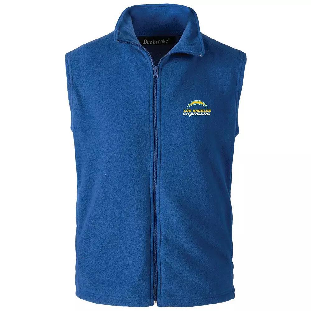 Mens Royal New York Giants Houston Fleece Full-Zip Vest Product Image