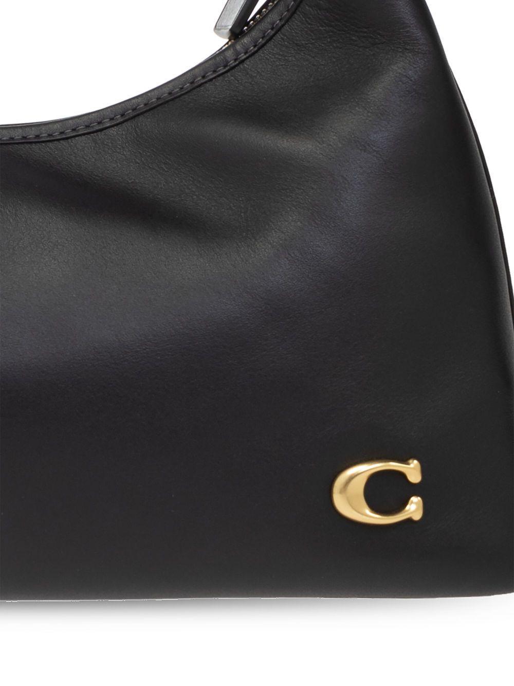 Juliet appliqué-logo shoulder bag Product Image