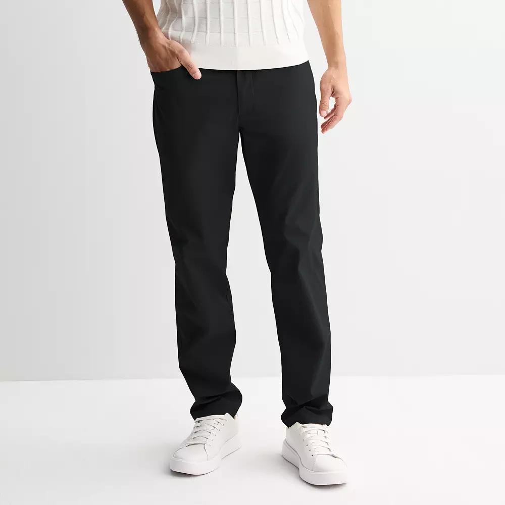 Men's FLX Premium Regular Fit 5-Pocket Pants, Size: 30 X 32, Black Product Image