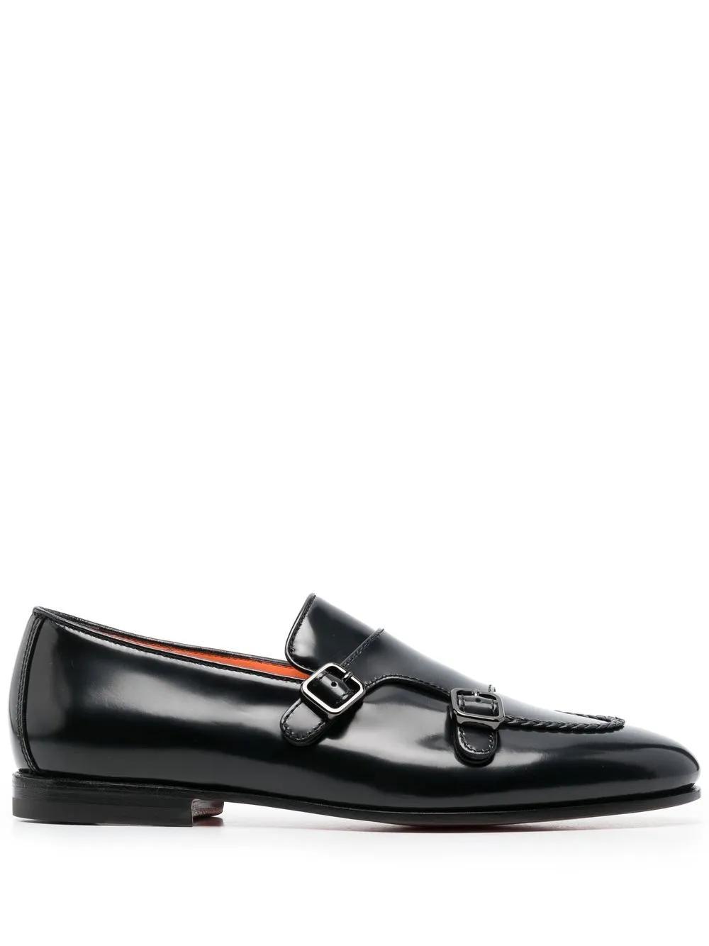 SANTONI Loafers In Blue Product Image