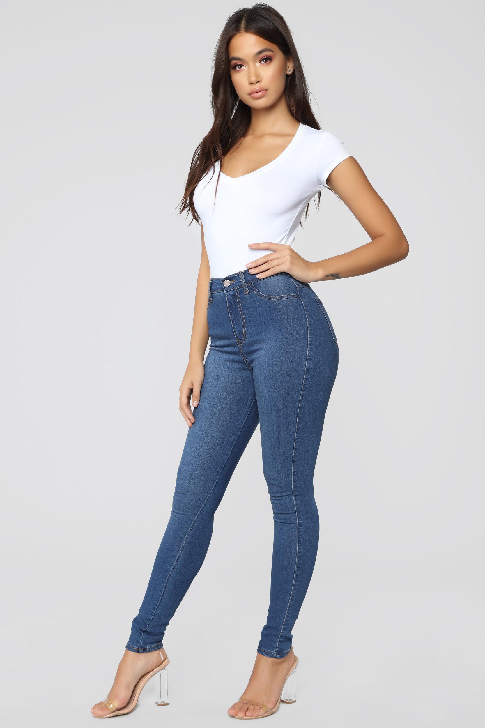 Lily V Neck Top - White Product Image