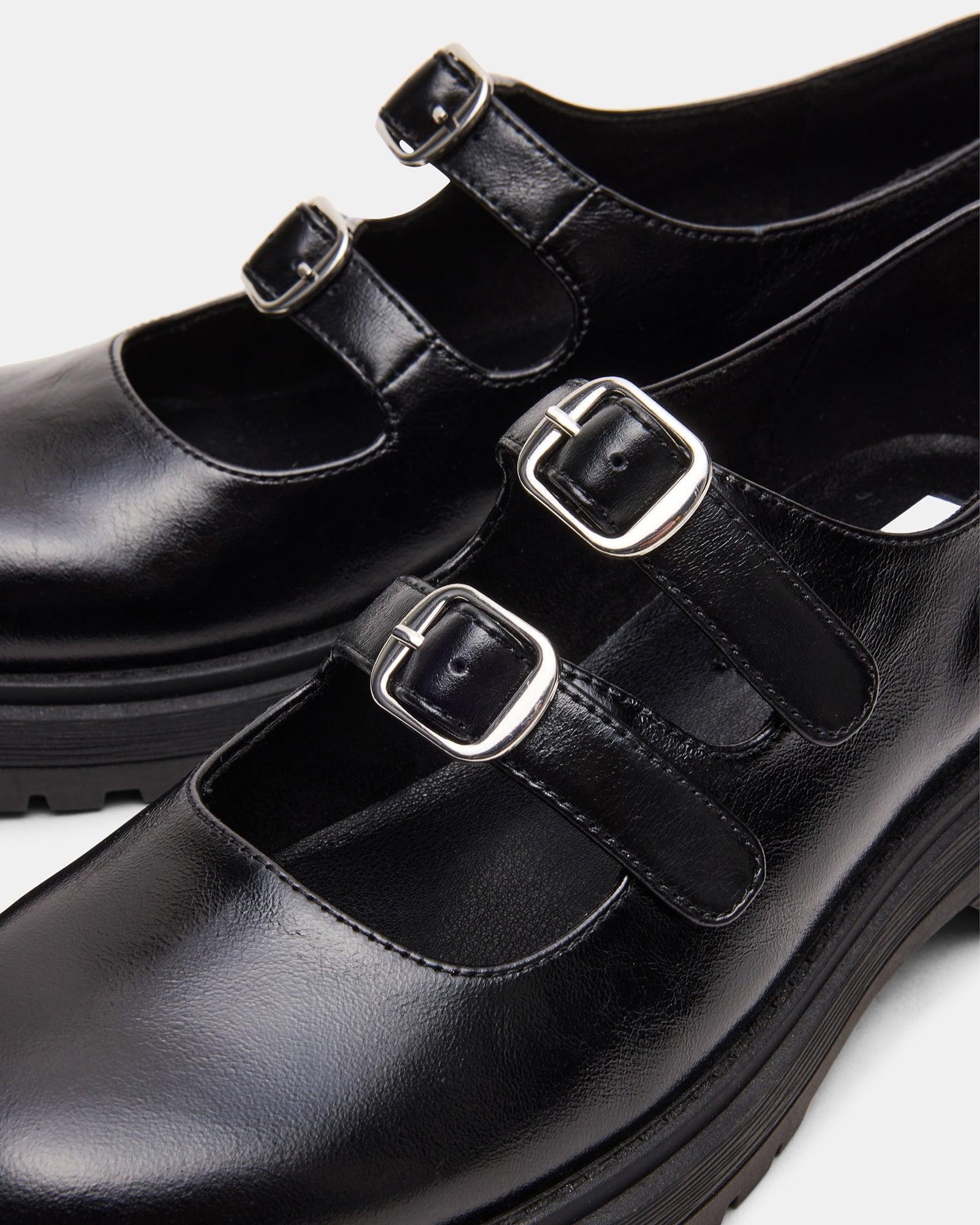 ALBA BLACK LEATHER Female Product Image