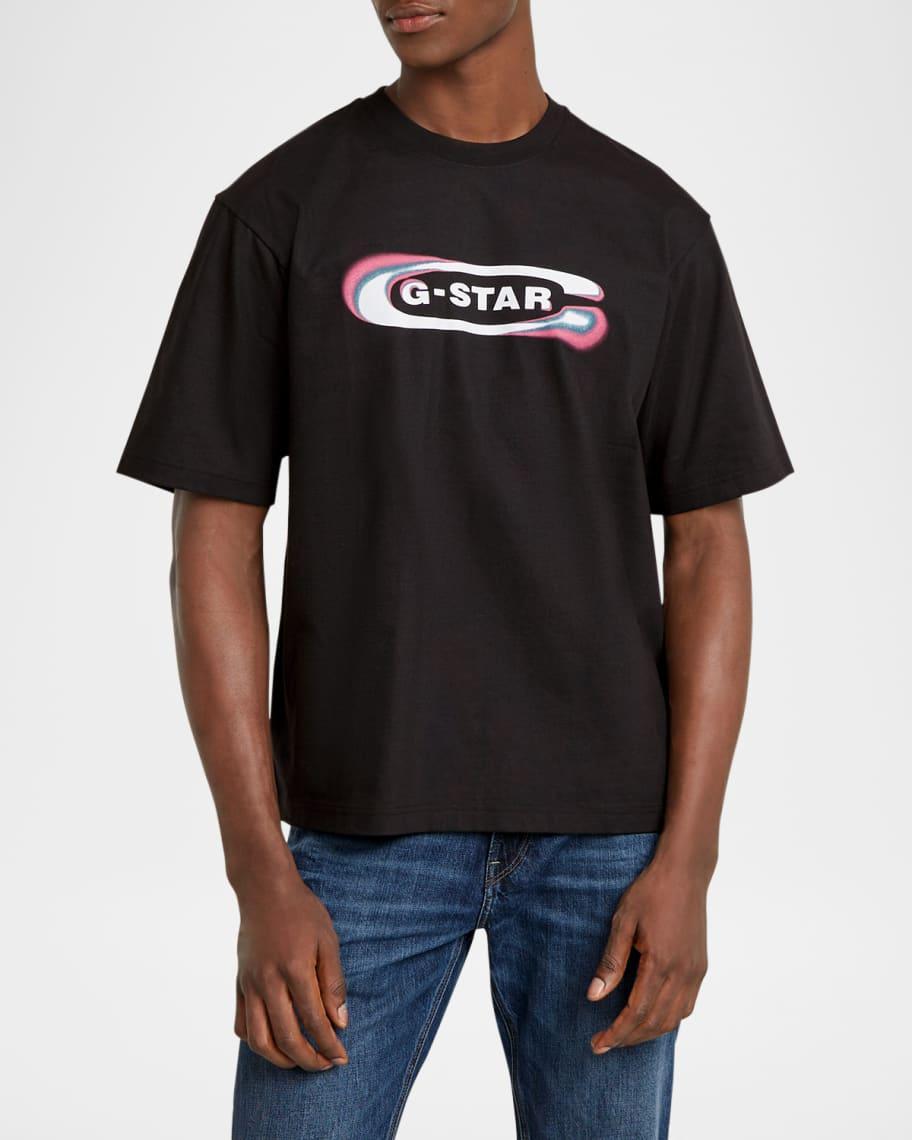 Mens Gradient Old Skool Boxy T-Shirt Product Image
