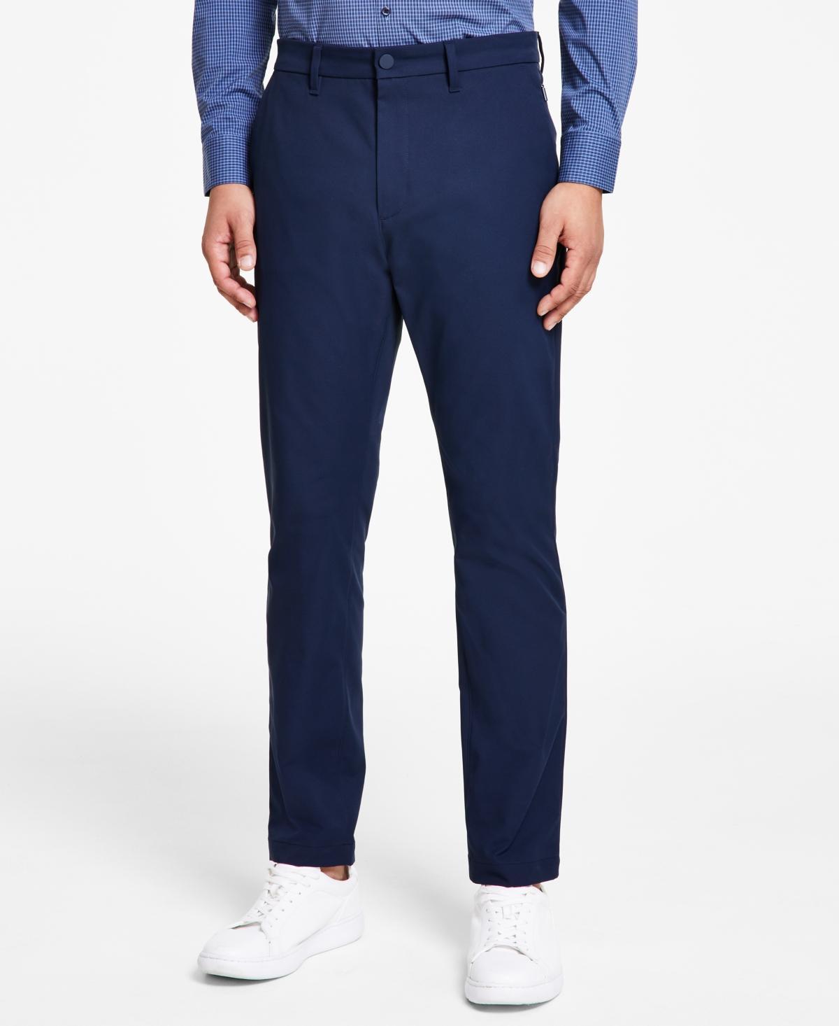 Calvin Klein Mens Athletic Slim-Fit Stretch Chinos Product Image