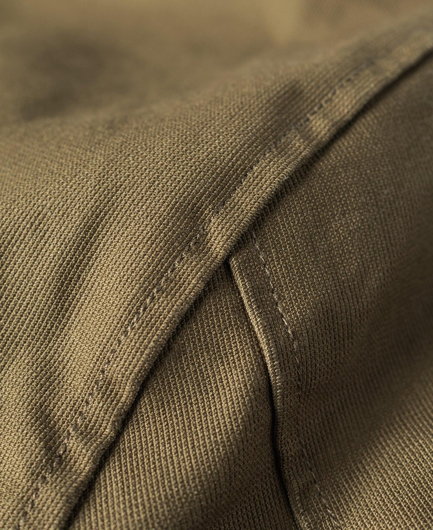 Leopard Print Reversible Deck Jacket - Khaki Product Image