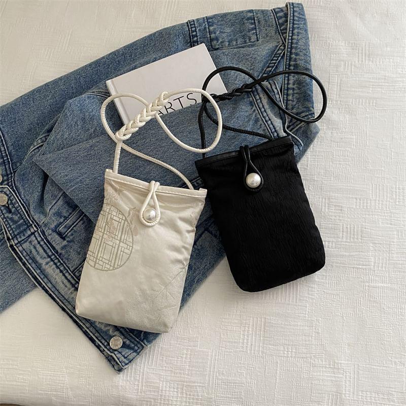 Jacquard Mobile Mini Crossbody Bag Product Image