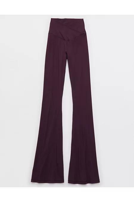 OFFLINE By Aerie Real Me High Waisted Crossover Flare Legging Women's Product Image