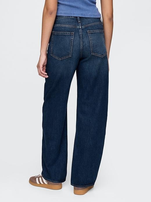 High Rise Barrel Jeans Product Image