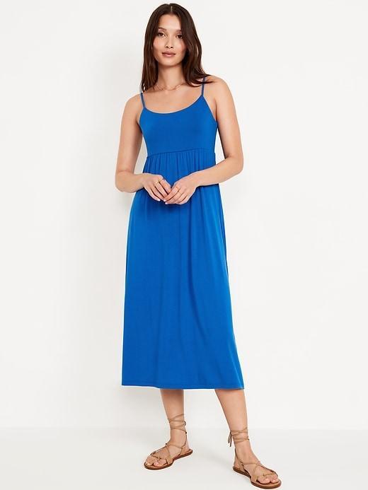 Fit & Flare Cami Midi Dress Product Image