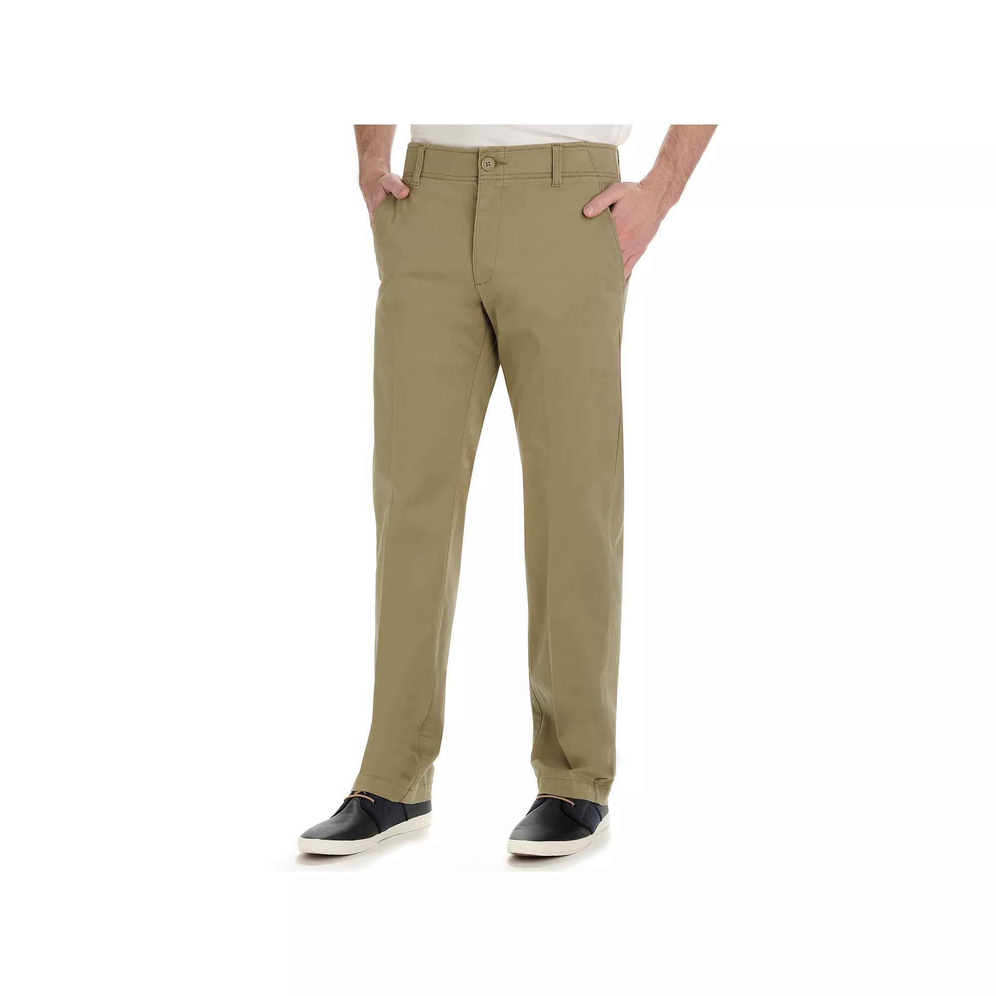 Big & Tall Lee® Extreme Motion Straight Fit Pants, Men's, Size: 44X34, Original Green Product Image