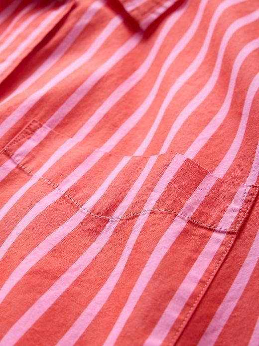 Organic Cotton Poplin Big Shirt Product Image