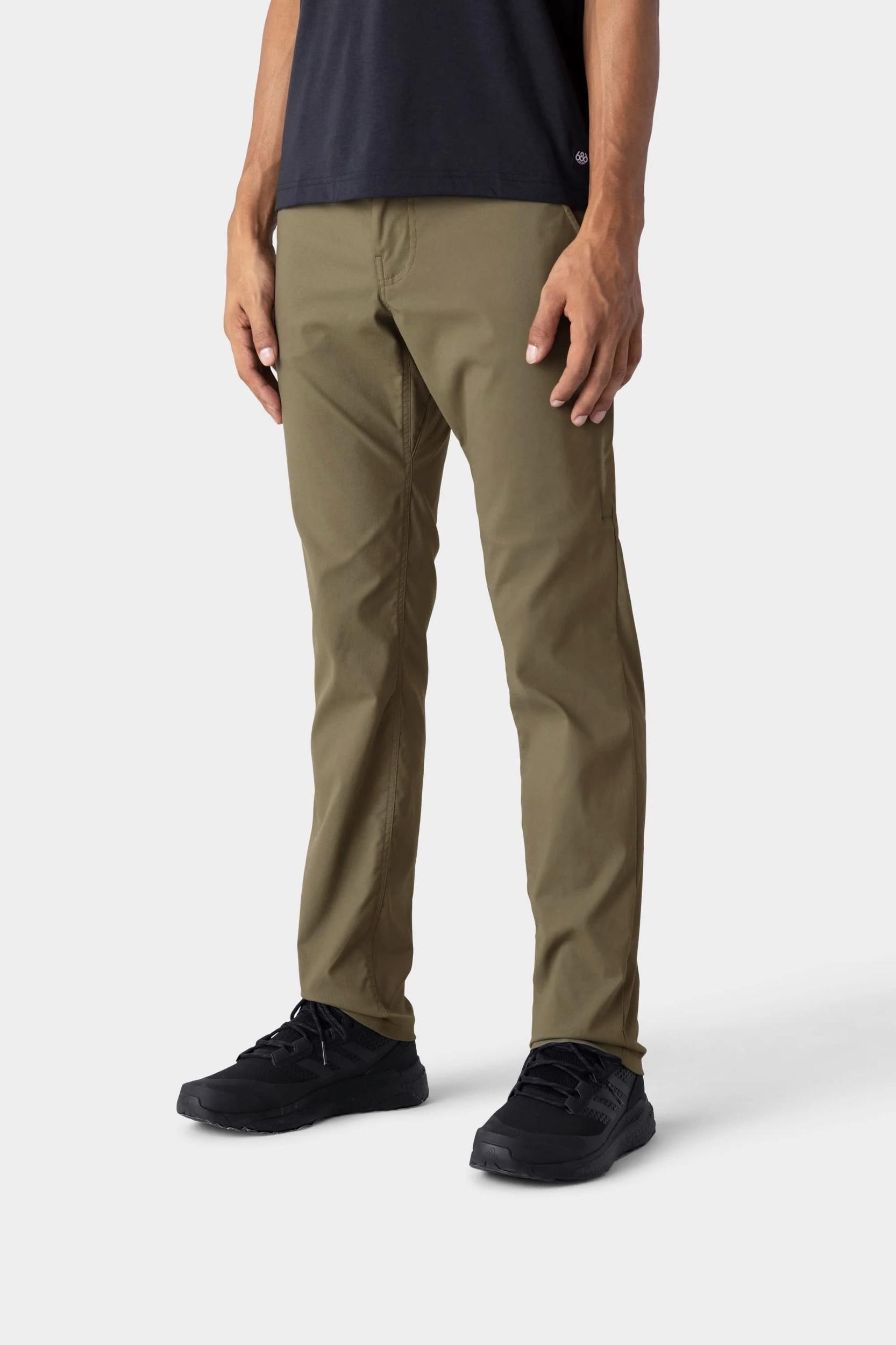 686 Men's Everywhere Merino-Lined Pant - Slim Fit Male Product Image