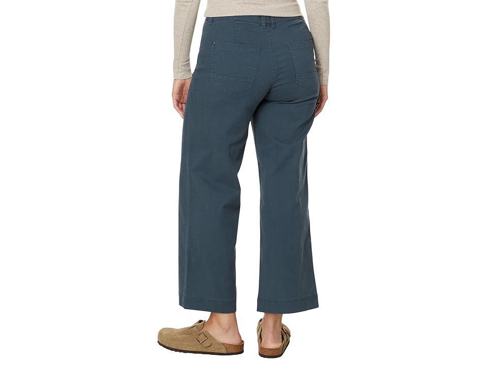 Toad&Co Earthworks Wide Leg Pant (Midnight) Women's Casual Pants Product Image