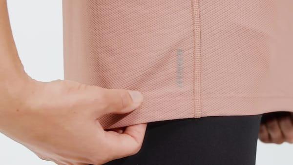 adidas Own The Run Tee Warm Clay S Womens Product Image