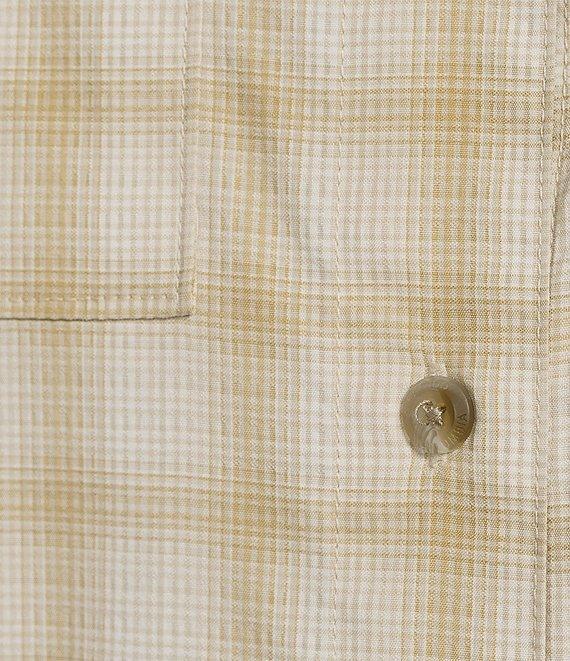 Columbia Women's PFG Wildcast Performance Yarn Dye Plaid Print Long Sleeve Button Front Shirt Product Image