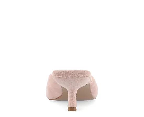 Journee Larna Womens Kitten Sandals Green Product Image