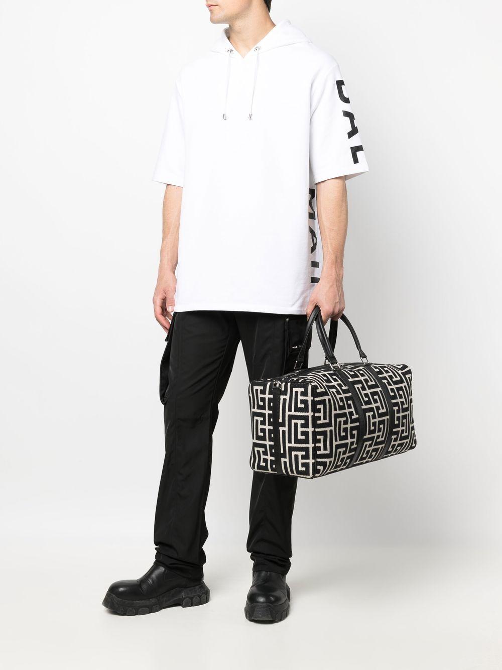 Voyage monogram-jacquard duffle bag Product Image