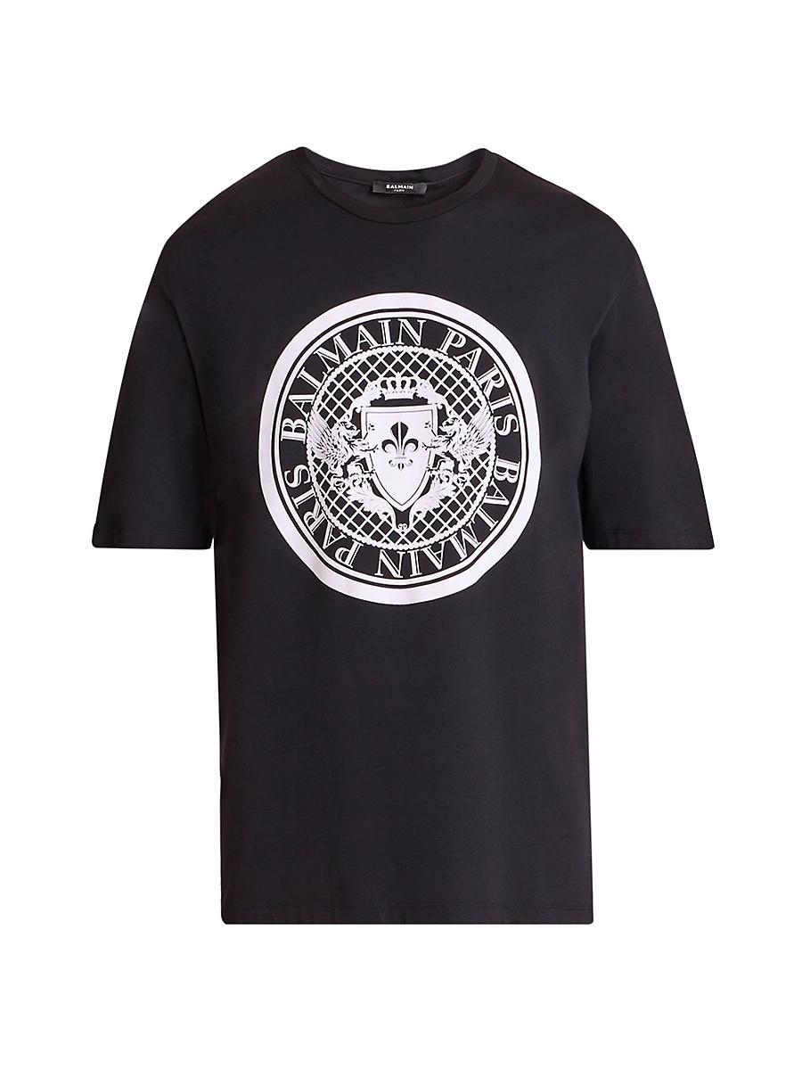 Mens Coin Flock T-Shirt Product Image