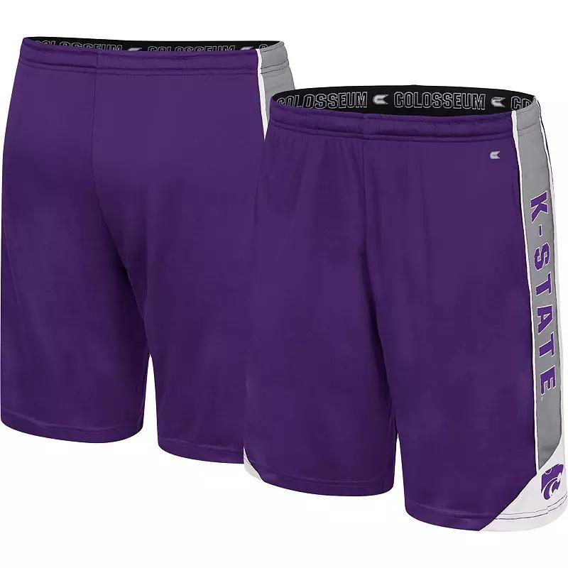 Men's Colosseum Purple Kansas State Wildcats Haller Shorts, Size: Medium Product Image