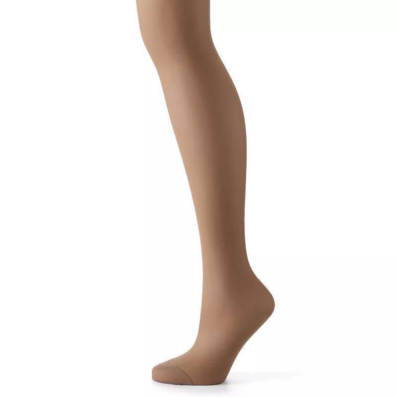 Hanes® Silk Reflections Silky Sheer Control Top Pantyhose, Women's, Size: E-F, Blue Product Image