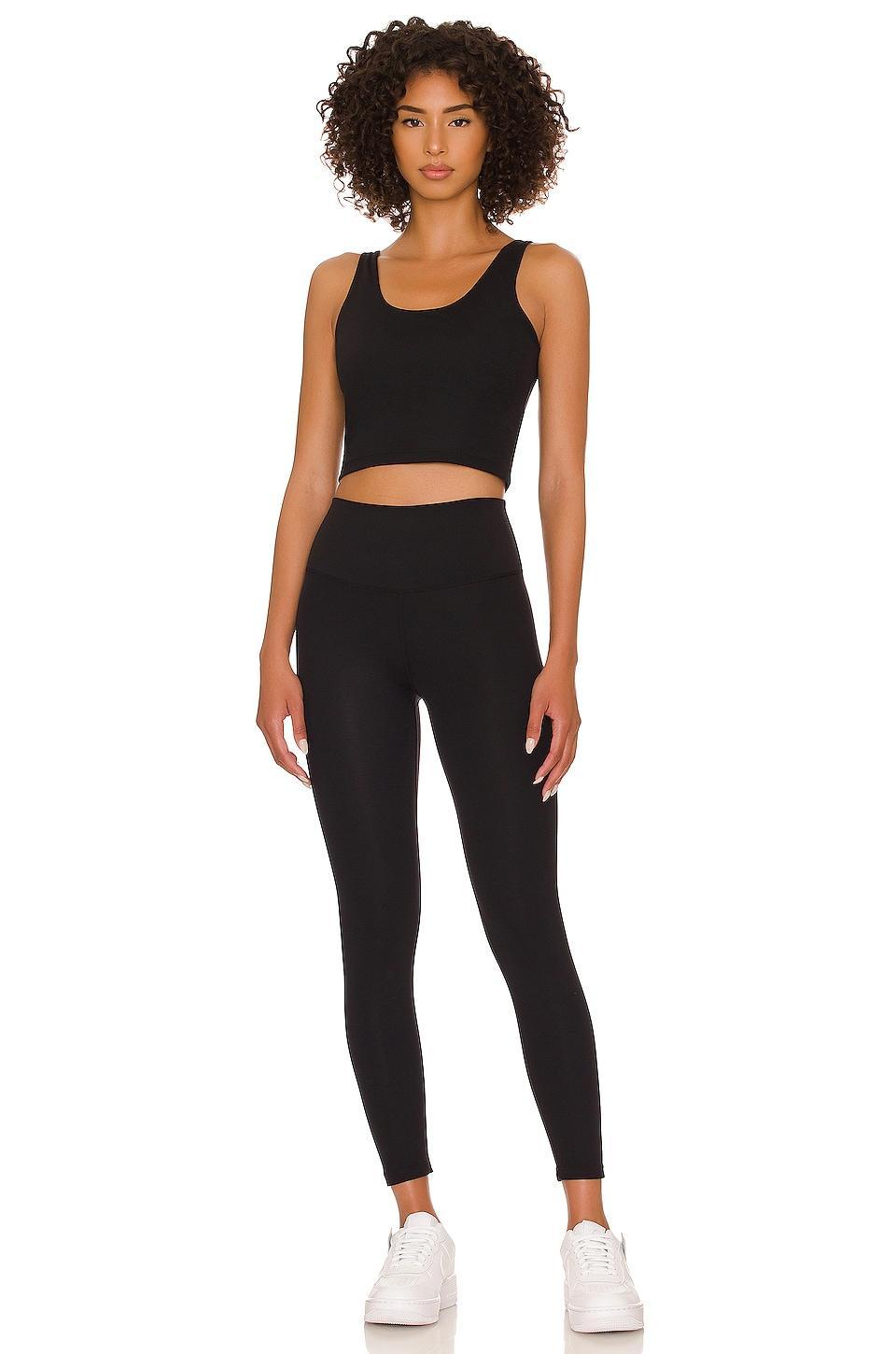 Sprint High Waist Rigor Crop Legging Splits59 Product Image