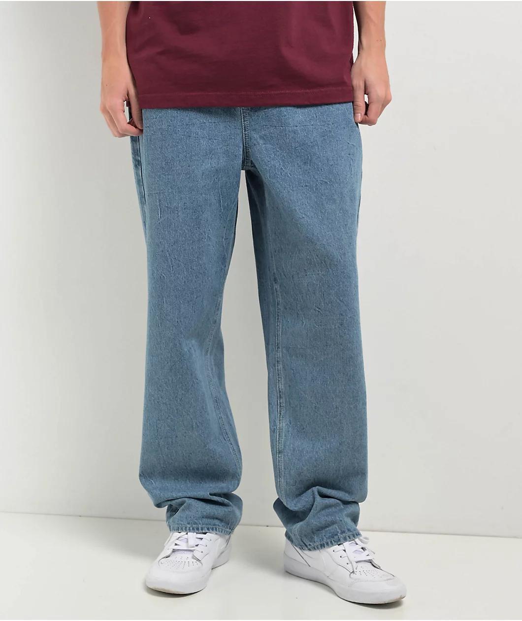 Ninth Hall Ambush Medium Blue Baggy Jeans  Product Image