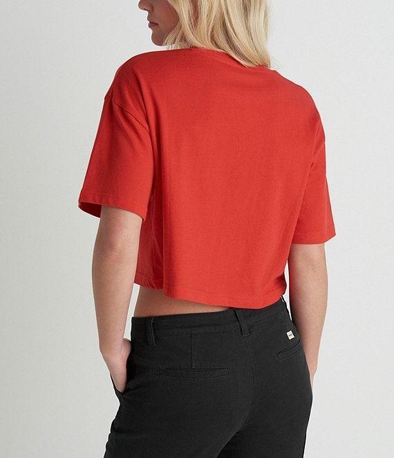 Hurley Surf Hooky Short Sleeve Boxy Cropped T-Shirt Product Image