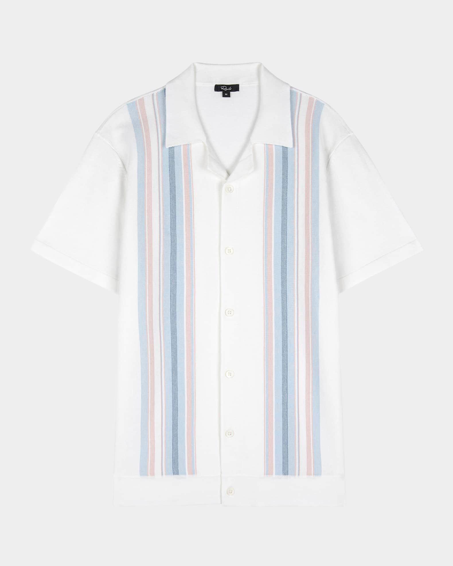 Men's Silas Knit Button-Down Shirt Product Image