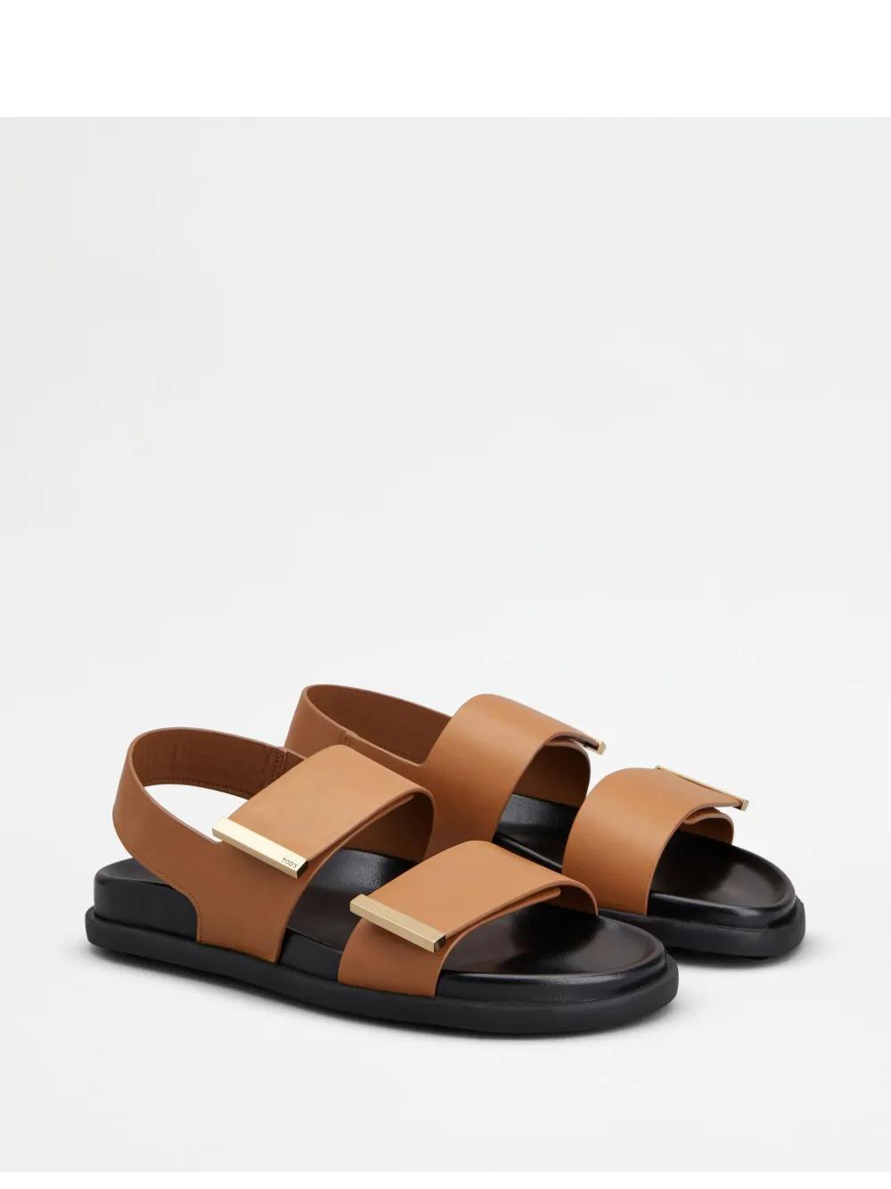 TOD'S N6m Sandals In Brown Product Image