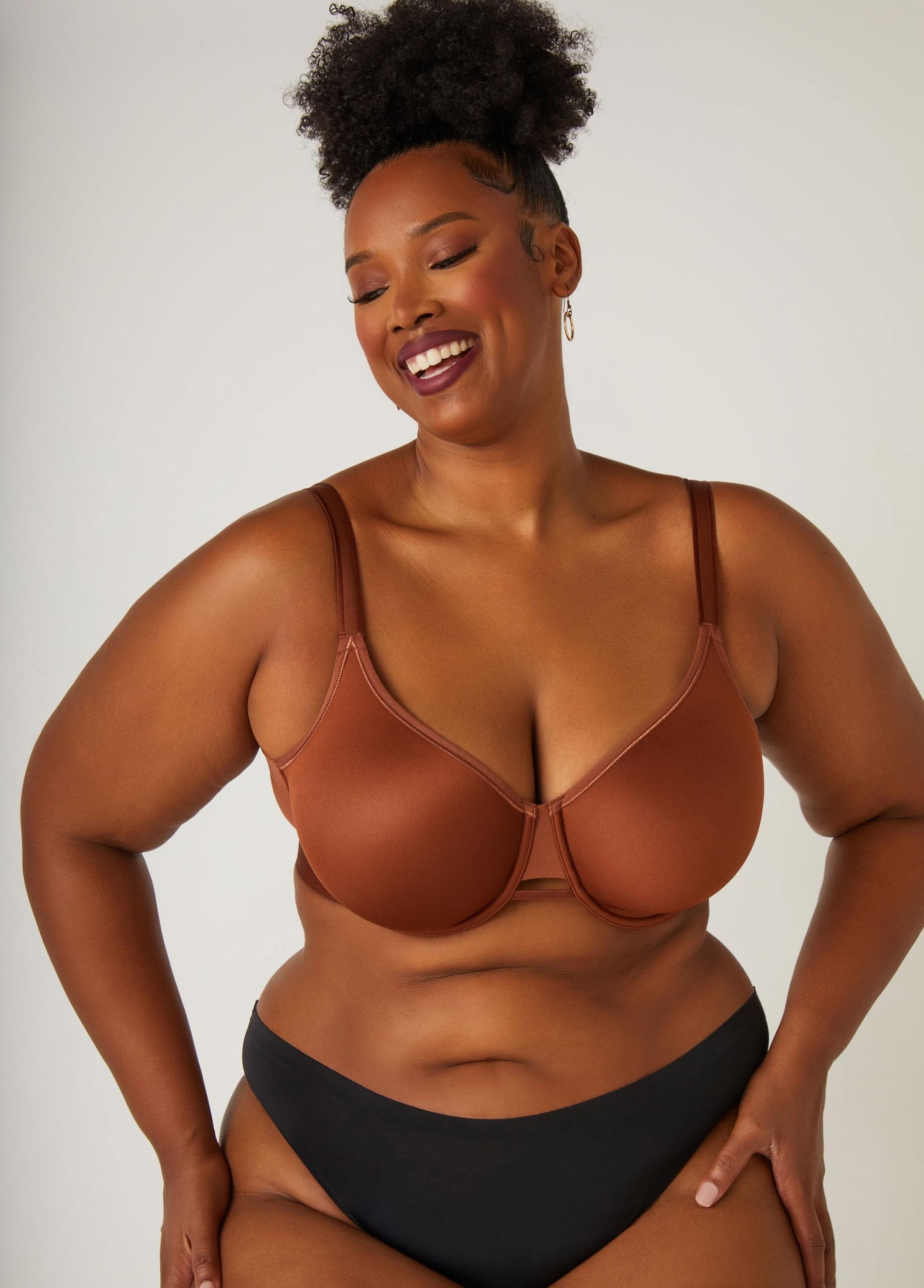 Paneled Side Smoothing Minimizer Bra Product Image