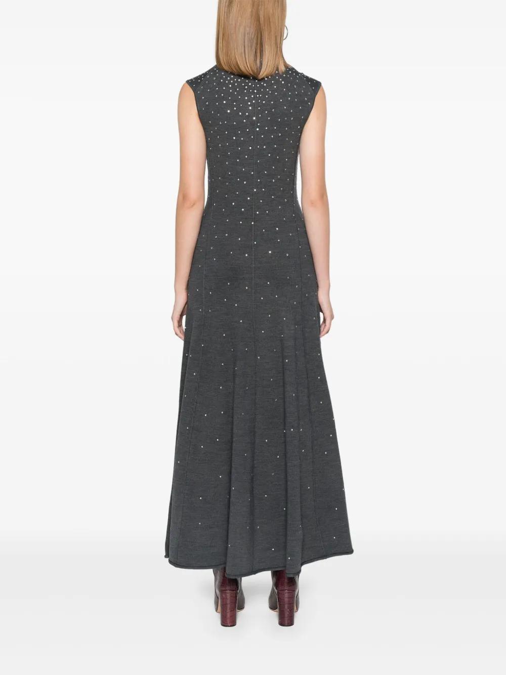 rhinestone-embellished maxi dress Product Image