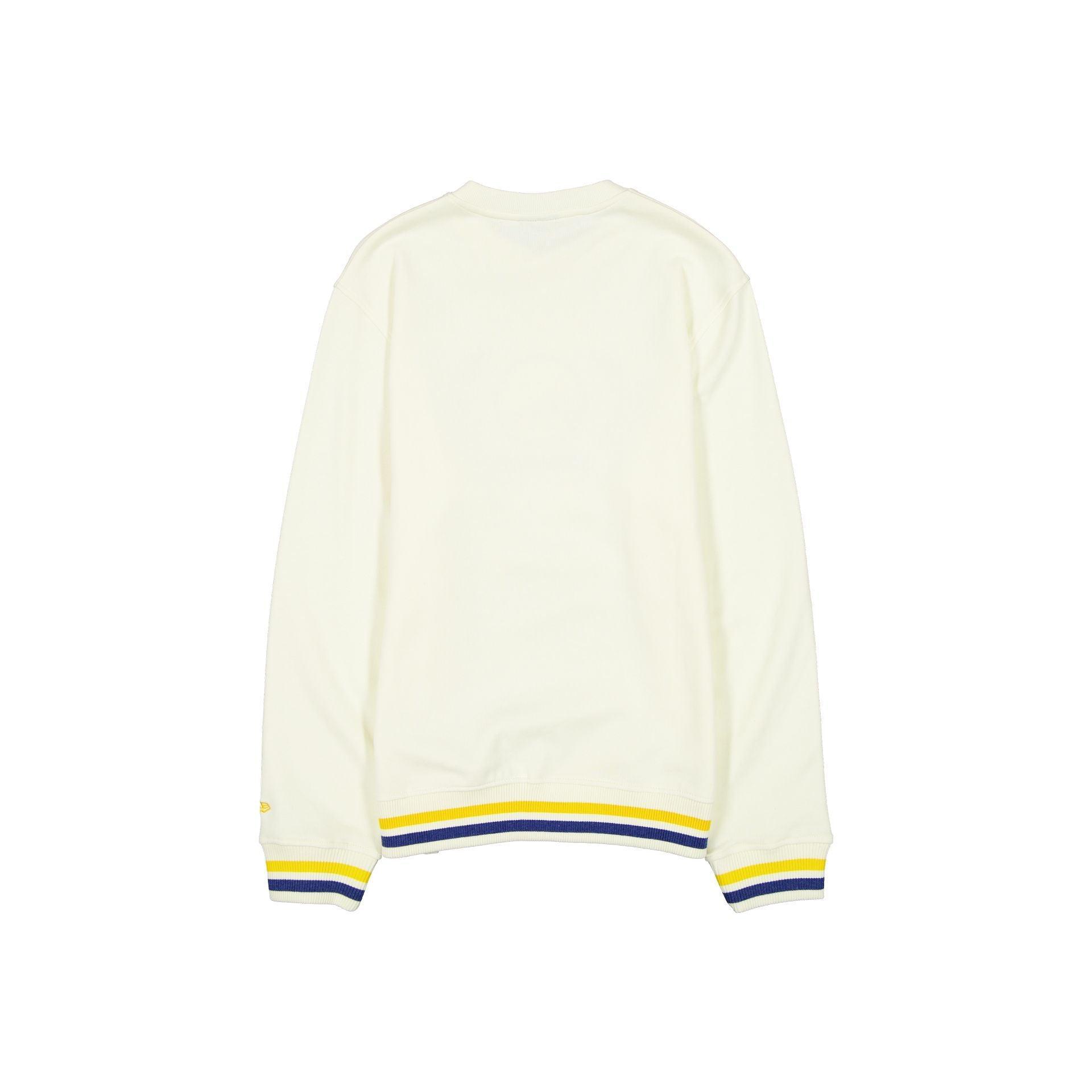 Houston Astros Throwback Chrome White Crewneck Male Product Image