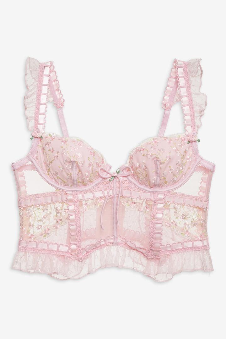 Pinkaboo Bustier — Pink Product Image