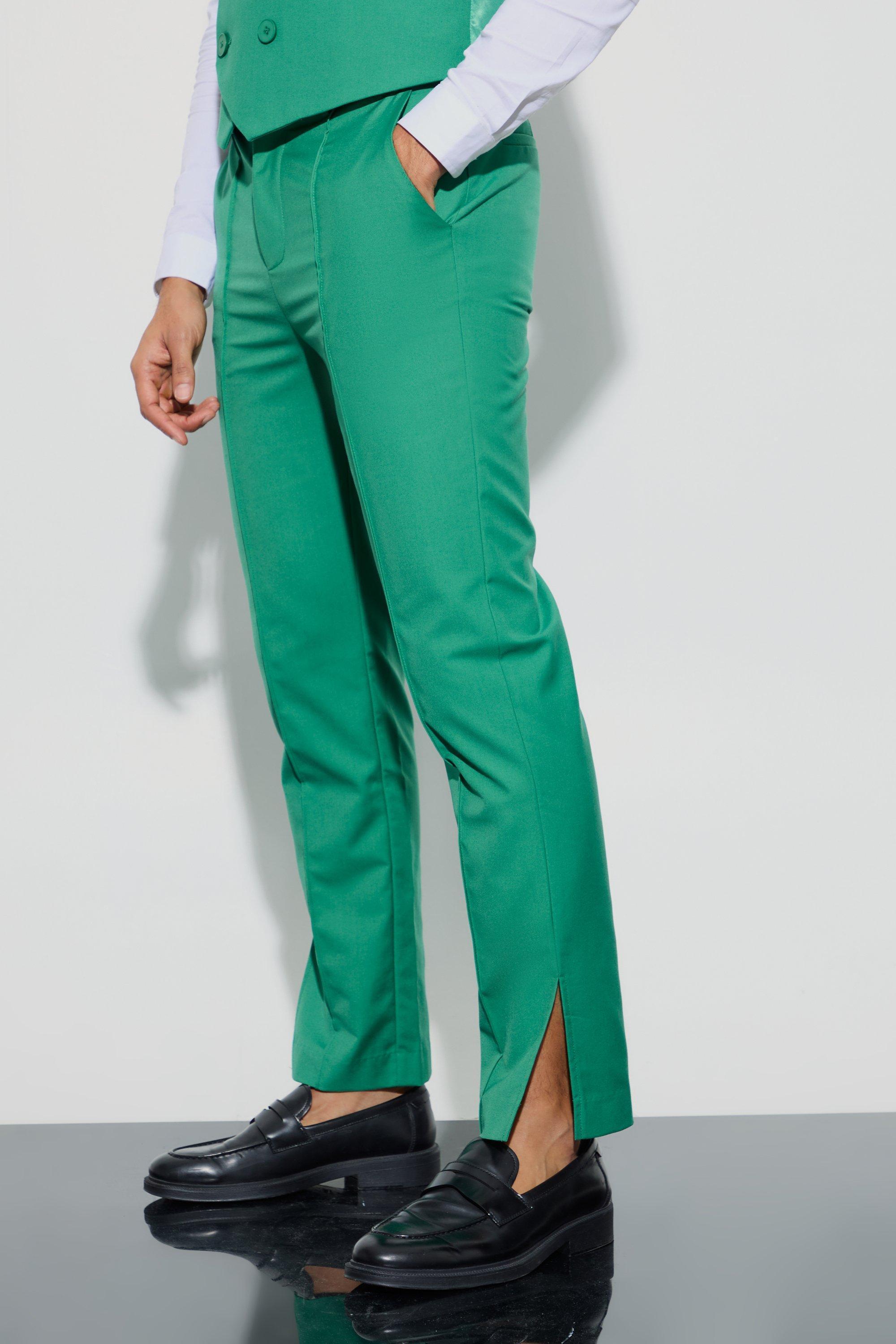 Tailored Straight Fit Pants | boohooMAN USA Product Image