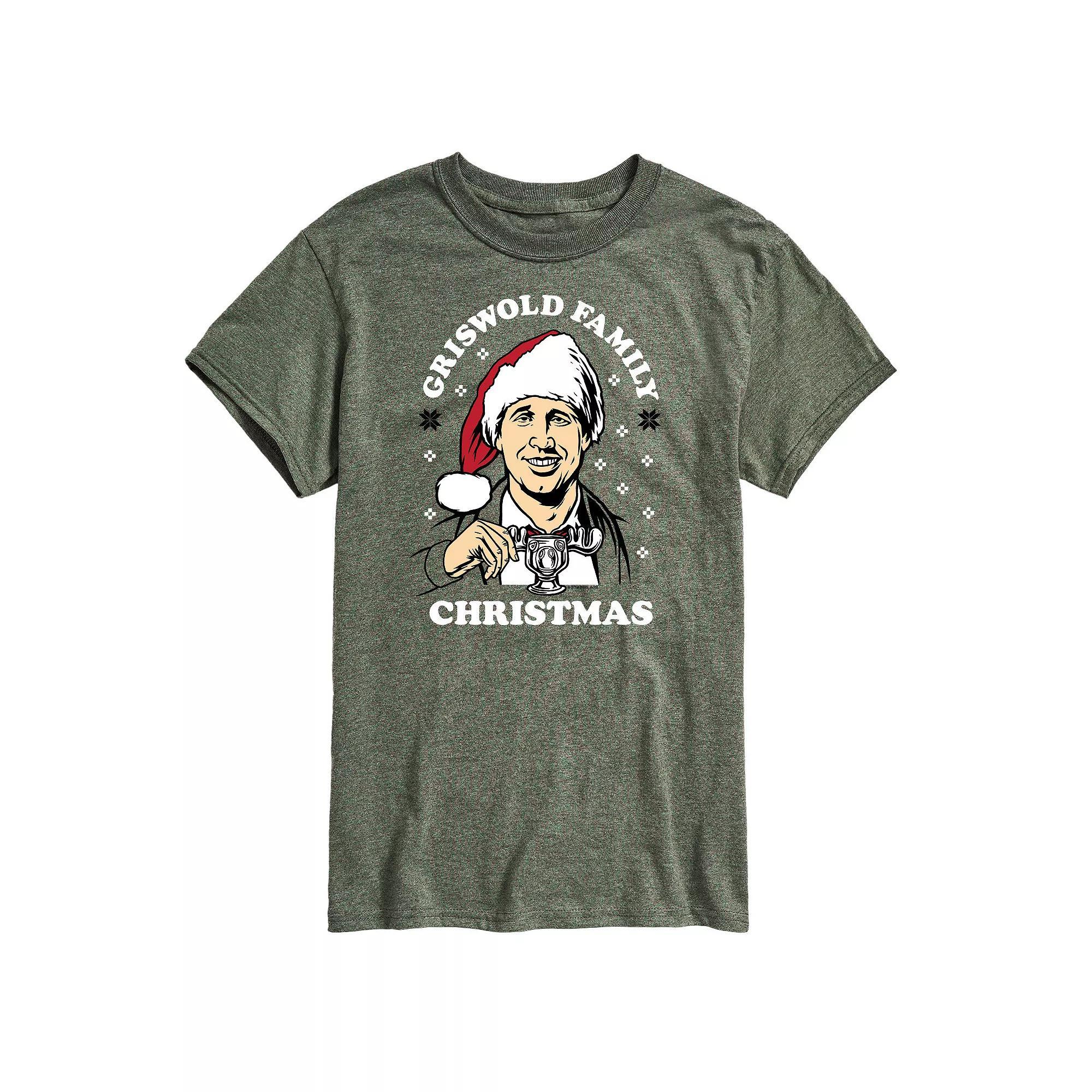 Mens National Lampoons Christmas Vacation Moose Graphic Tee Product Image