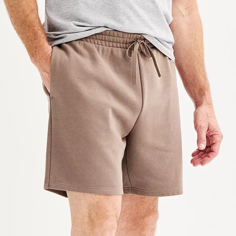 Men's Tek Gear® 7 in. Weekend Shorts, Size: XL, Jute Brown Product Image
