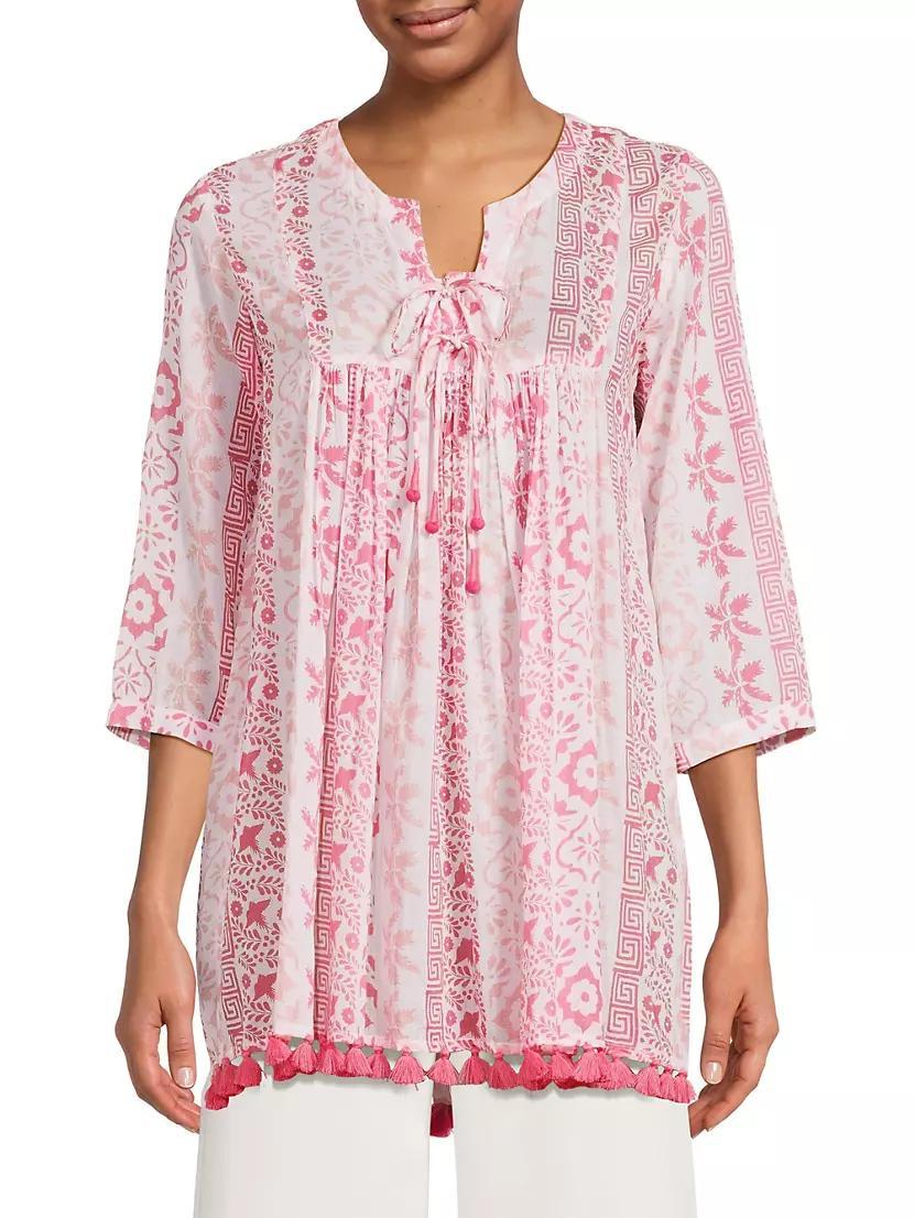 Seychelles Printed Tassel-Trimmed Tunic Product Image