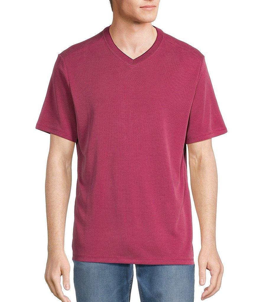 Tommy Bahama Island Zone Coastal Crest Short Sleeve V-Neck T-Shirt Product Image