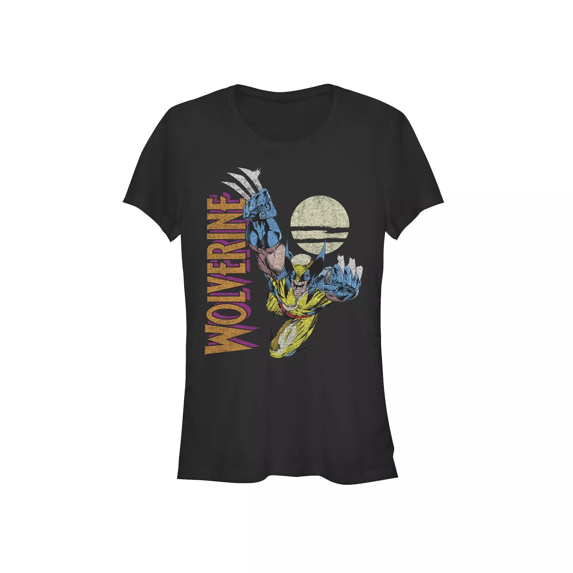 Juniors' X-Men Wolverine's Rage Graphic Tee, Girl's, Size: Small, Black Product Image
