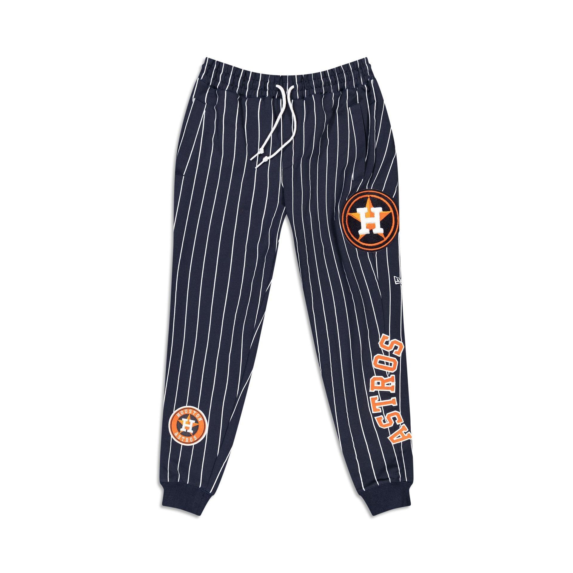Los Angeles Dodgers Logo Select Pinstripe Jogger Male Product Image