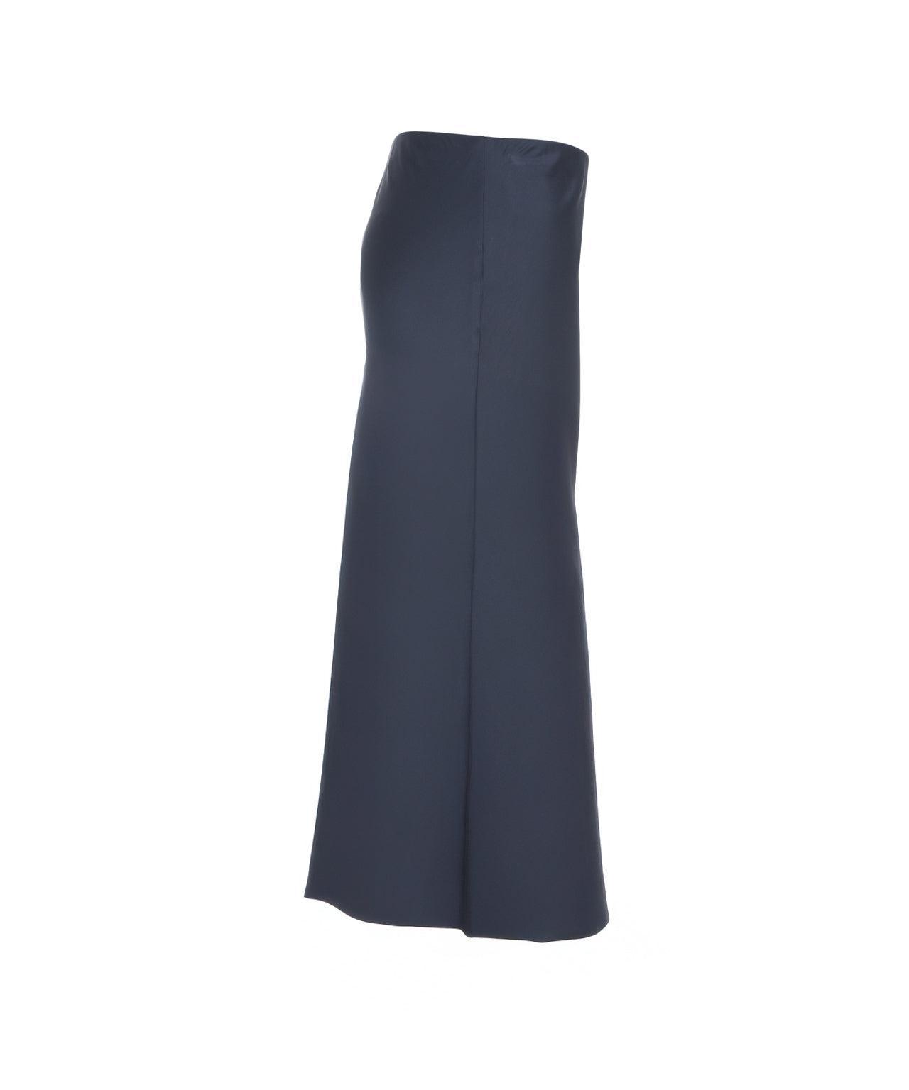 Satin midi skirt Product Image