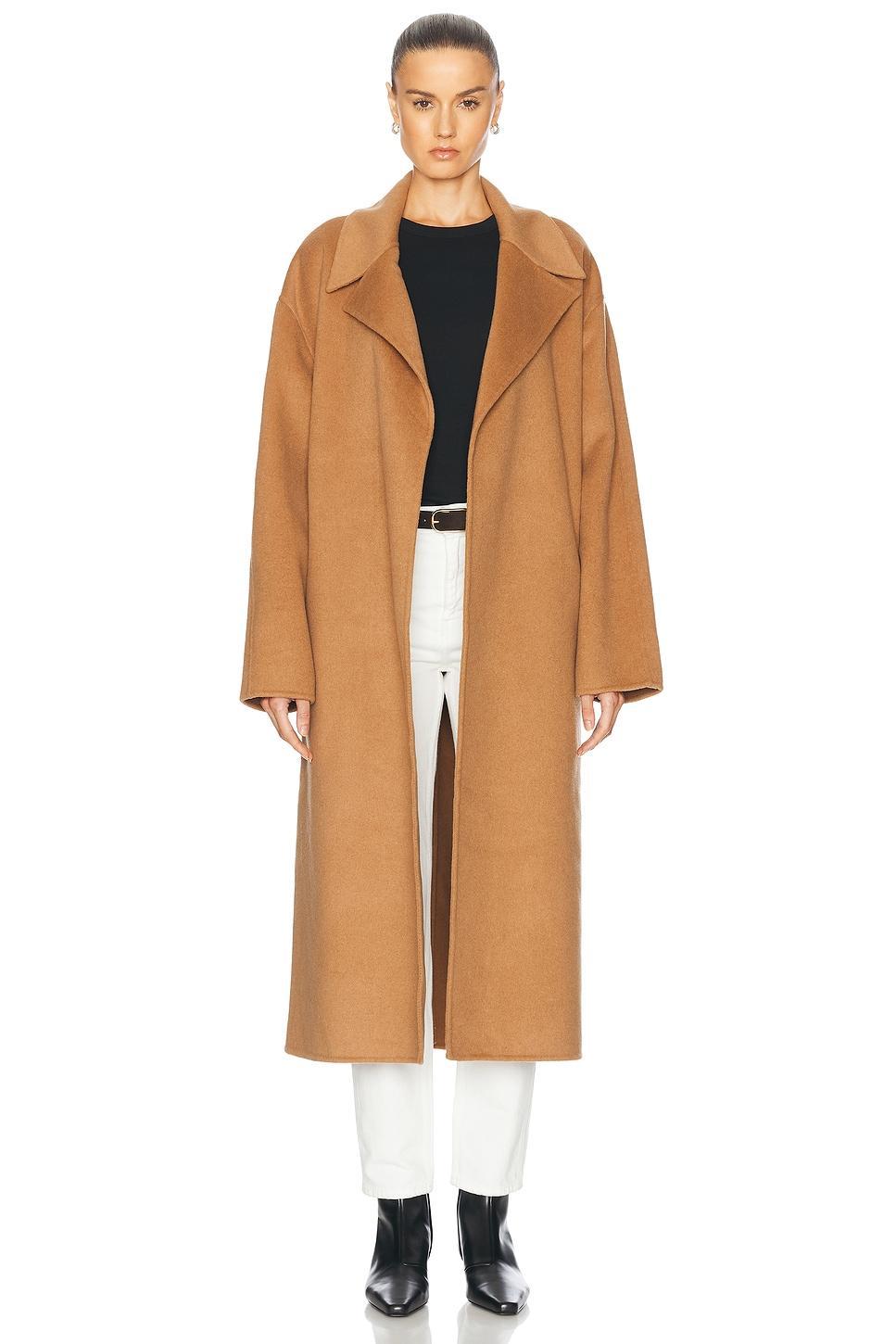 L'ACADEMIE By Marianna Milly Coat In Camel Product Image