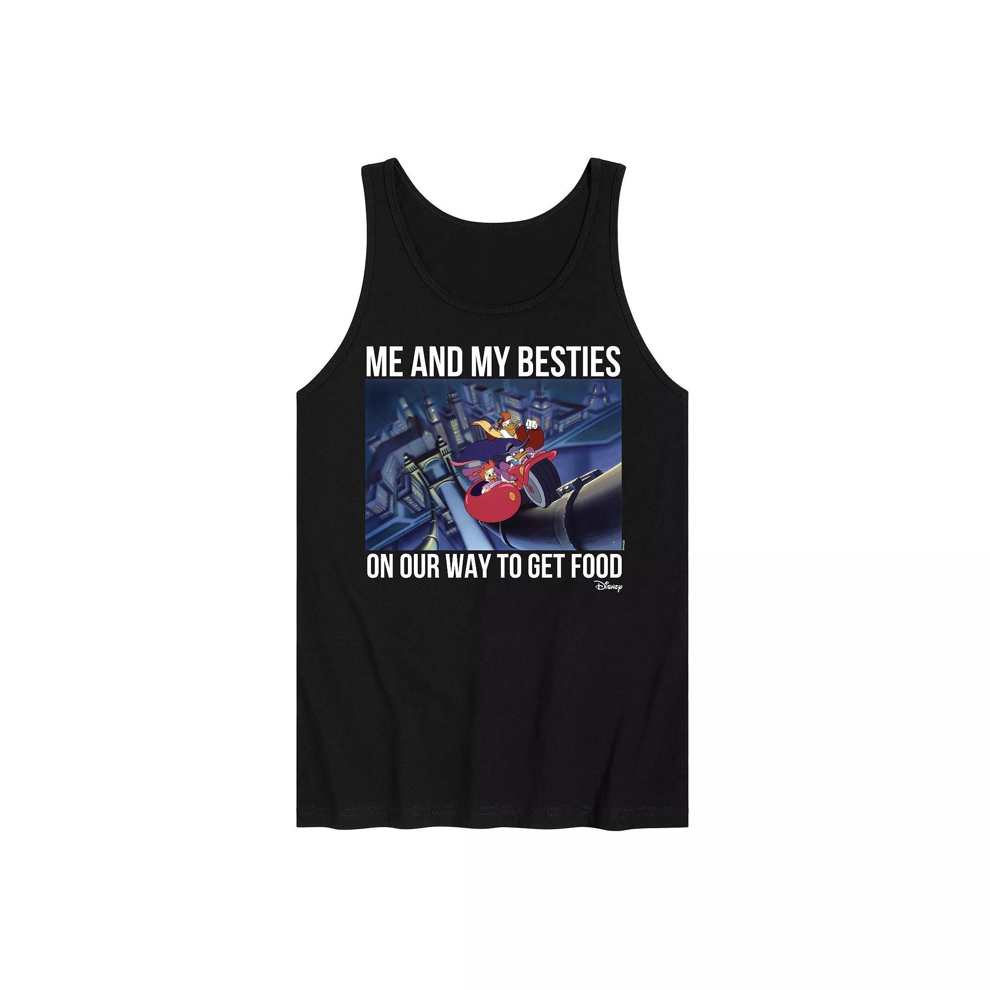 Disneys Darkwing Duck Mens Besties Graphic Tank Top Product Image