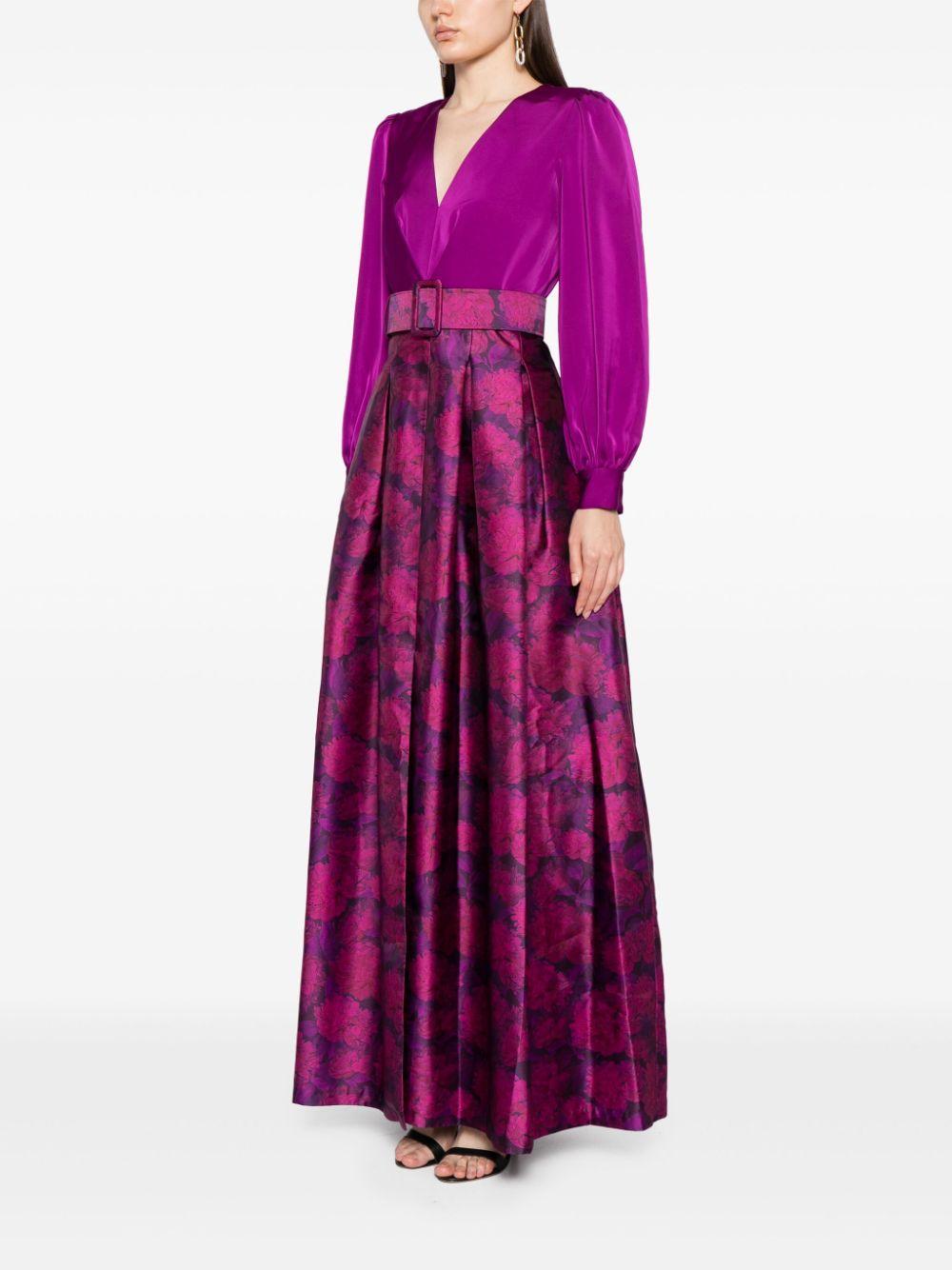 Zoe pleated-skirt dress Product Image