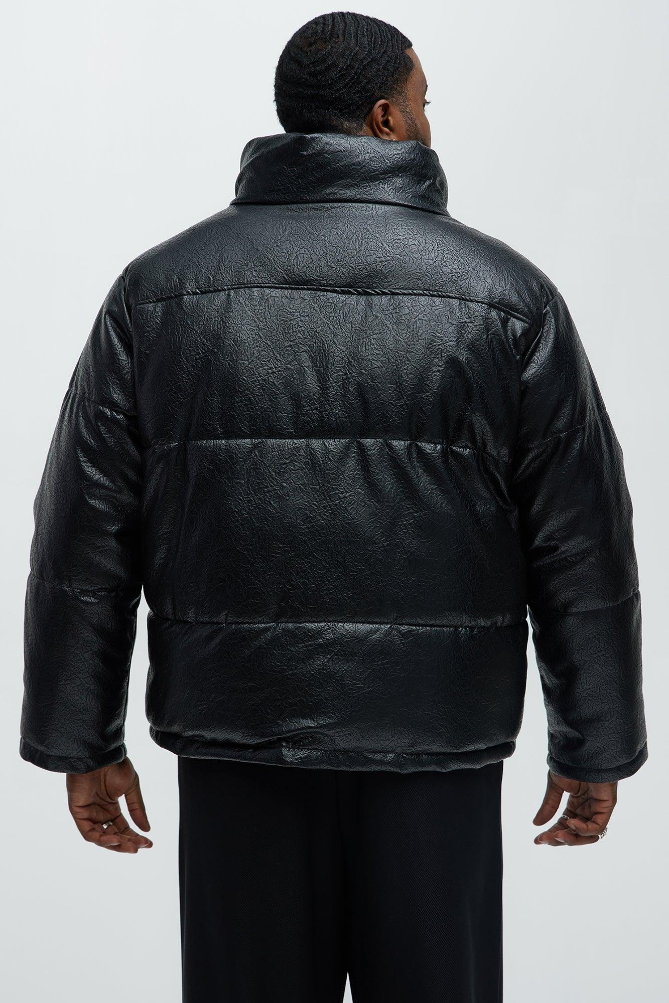 Stunt So Hard Puffer Jacket - Black Male Product Image