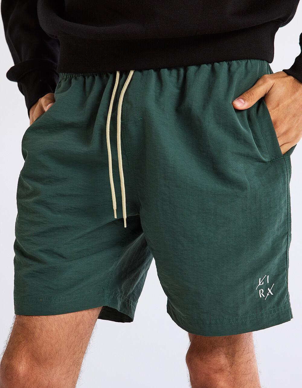 LIRA Court Nylon Mens Shorts - GREEN Product Image