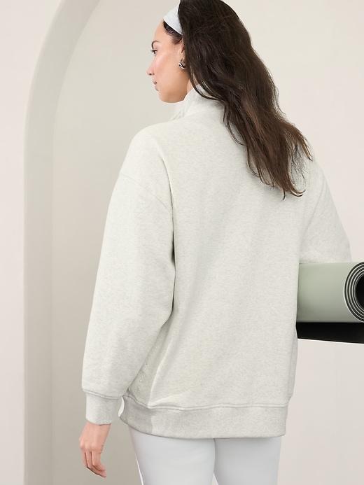 Power of She Forever Fleece 1/4 Zip Sweatshirt Product Image