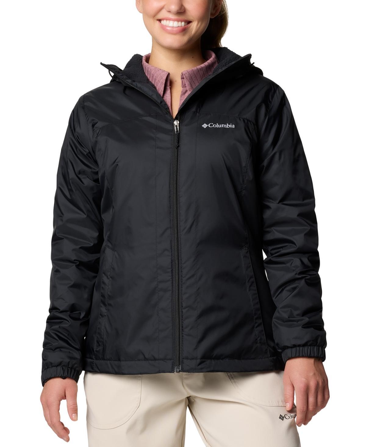 Women's Columbia Switchback II Sherpa-Lined Jacket, Size: Small, Black Product Image