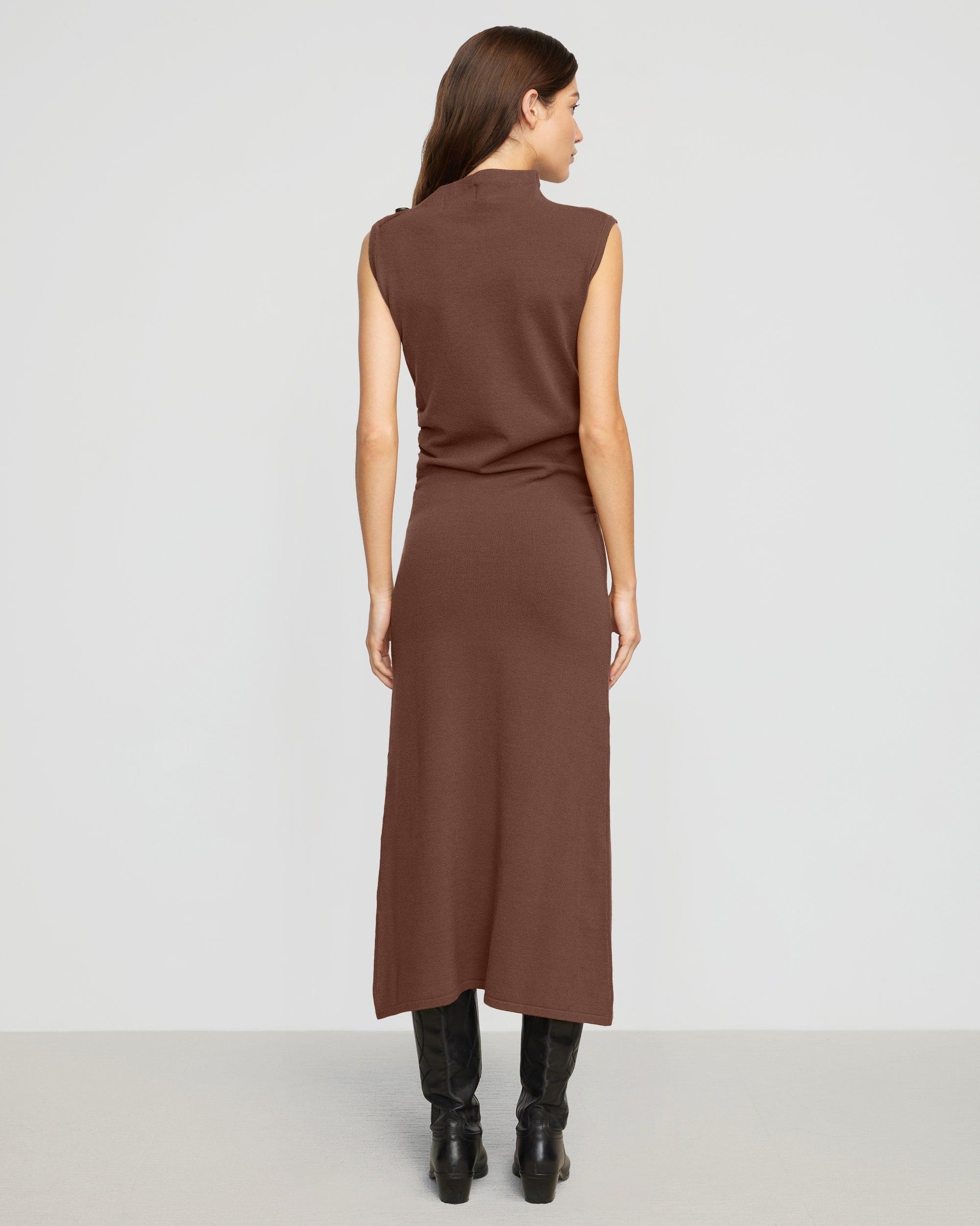 Abel Sleeveless Asymmetric-Neck Dress Product Image
