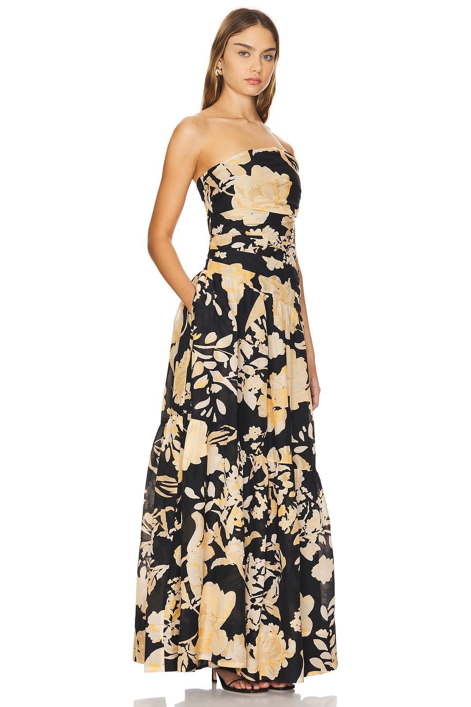 Xenia Strapless Tiered Maxi Dress Shona Joy Product Image